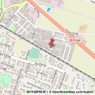 Mappa Via Londra, 5, 43123 Parma, Parma (Emilia Romagna)