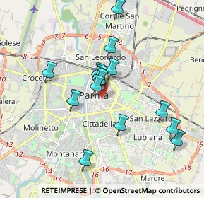 Mappa , 43100 Parma PR, Italia (1.63067)