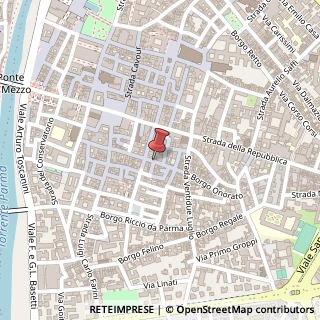 Mappa Via Nazario Sauro, 12, 43121 Parma, Parma (Emilia Romagna)