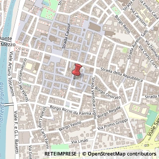 Mappa Via Nazario Sauro, 19, 43121 Parma, Parma (Emilia Romagna)