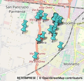 Mappa Strada Valera di Sopra, 43126 Parma PR, Italia (0.78621)