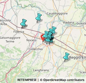 Mappa Strada Valera di Sopra, 43126 Parma PR, Italia (7.98929)