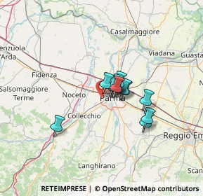 Mappa Strada Valera di Sopra, 43126 Parma PR, Italia (8.065)