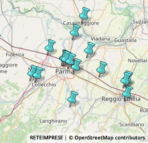 Mappa Strada Beneceto, 43122 Parma PR, Italia (12.90313)