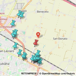 Mappa Strada Beneceto, 43122 Parma PR, Italia (1.4195)