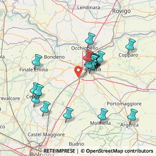 Mappa Via Pelosa, 44028 Coronella FE, Italia (14.97263)