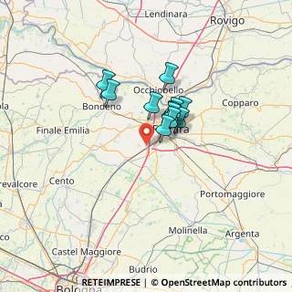 Mappa Via Pelosa, 44028 Coronella FE, Italia (8.42364)