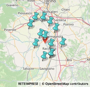 Mappa Via carpenetta, 12030 Casalgrasso CN, Italia (10.41077)