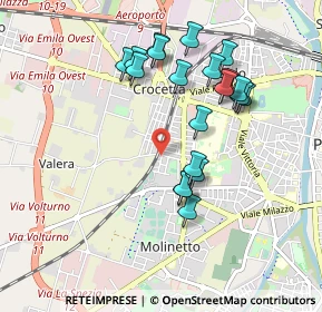 Mappa Via Monsignor Colli Evasio, 43126 Parma PR, Italia (0.9005)