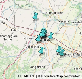 Mappa Via Monsignor Colli Evasio, 43126 Parma PR, Italia (6.26929)