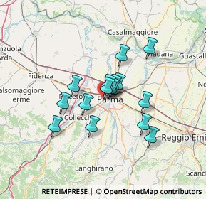 Mappa Via Monsignor Colli Evasio, 43126 Parma PR, Italia (9.5025)