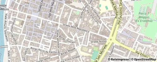 Mappa Parma