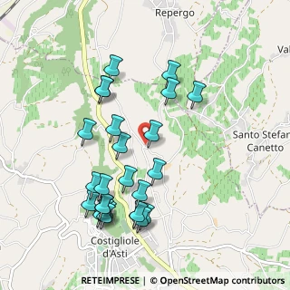 Mappa Via Serramassone, 14055 Costigliole d'Asti AT, Italia (1.03462)