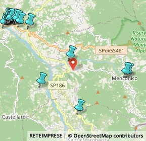 Mappa Menconico, 27050 Menconico PV, Italia (3.6285)