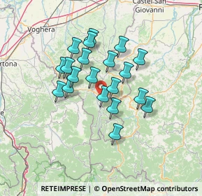 Mappa Menconico, 27050 Menconico PV, Italia (11.0055)