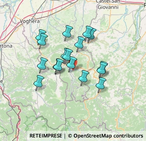 Mappa Menconico, 27050 Menconico PV, Italia (11.02706)