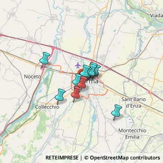 Mappa Via Rusino, 43125 Parma PR, Italia (3.88091)