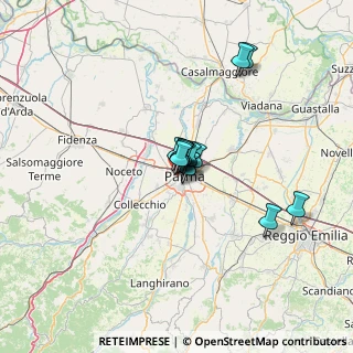 Mappa Via Rusino, 43125 Parma PR, Italia (7.33357)