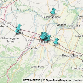 Mappa Via Rusino, 43125 Parma PR, Italia (8.78231)