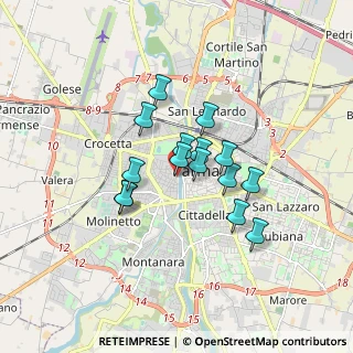 Mappa Vicolo Santa Caterina, 43125 Parma PR, Italia (1.252)