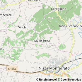 Mappa Vaglio Serra