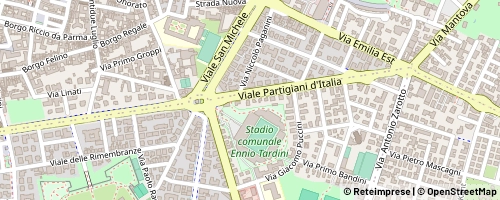 Mappa Parma