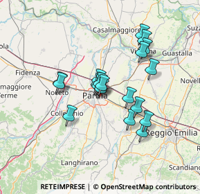 Mappa Via Emilia Est, 43123 Parma PR, Italia (11.06105)