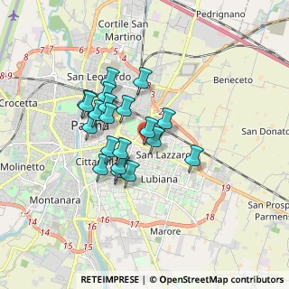 Mappa Via Emilia Est, 43123 Parma PR, Italia (1.363)