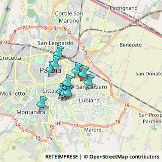 Mappa Via Emilia Est, 43123 Parma PR, Italia (1.3075)