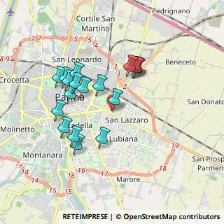 Mappa Via Emilia Est, 43123 Parma PR, Italia (1.68556)