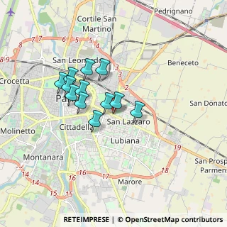Mappa Via Emilia Est, 43123 Parma PR, Italia (1.34333)