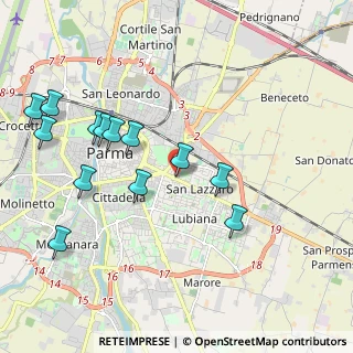 Mappa Via Emilia Est, 43123 Parma PR, Italia (2.19923)