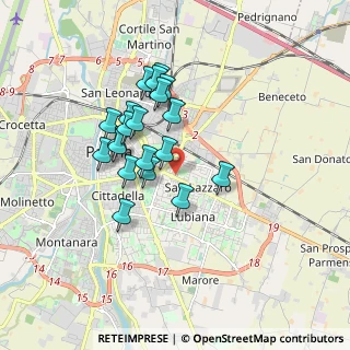 Mappa Via Emilia Est, 43123 Parma PR, Italia (1.476)