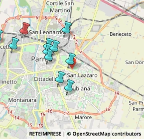 Mappa Via Emilia Est, 43123 Parma PR, Italia (1.97182)