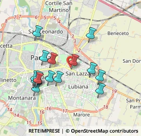 Mappa Via Emilia Est, 43123 Parma PR, Italia (1.79667)