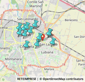 Mappa Via Emilia Est, 43123 Parma PR, Italia (1.40154)