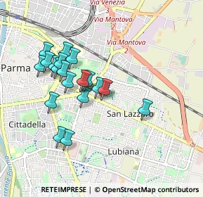 Mappa Via Emilia Est, 43123 Parma PR, Italia (0.825)