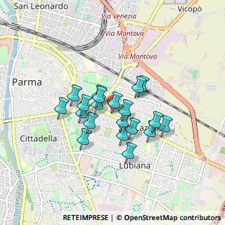 Mappa Via Emilia Est, 43123 Parma PR, Italia (0.6395)