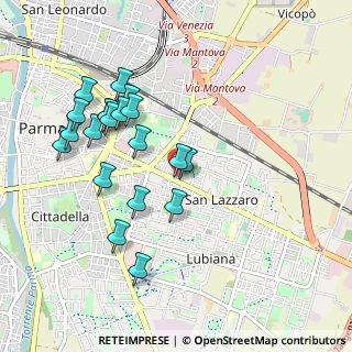 Mappa Via Emilia Est, 43123 Parma PR, Italia (0.974)