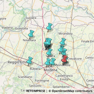 Mappa Via Lago d'Idro, 41012 Carpi MO, Italia (10.05389)