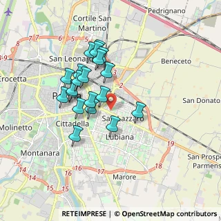 Mappa Via Costantino Dall'Argine, 43123 Parma PR, Italia (1.5245)