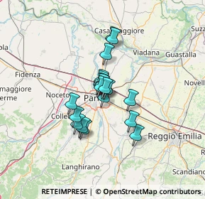 Mappa Via Costantino Dall'Argine, 43123 Parma PR, Italia (8.094)