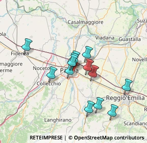 Mappa Via Costantino Dall'Argine, 43123 Parma PR, Italia (11.80615)