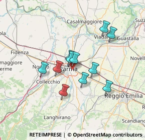 Mappa Via Costantino Dall'Argine, 43123 Parma PR, Italia (10.60364)