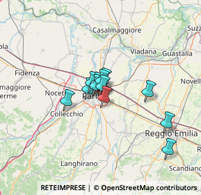 Mappa Via Costantino Dall'Argine, 43123 Parma PR, Italia (8.20333)