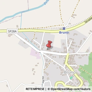 Mappa Via Baldizzone, 22, 14046 Bruno, Asti (Piemonte)