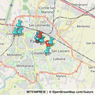 Mappa Via Vincenzo Bellini, 43123 Parma PR, Italia (1.45417)