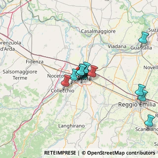 Mappa Via Pietro Pecchioni, 43125 Parma PR, Italia (11.38154)