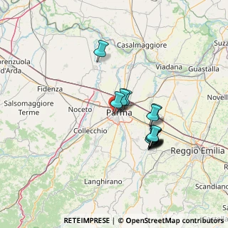 Mappa Via Pietro Pecchioni, 43125 Parma PR, Italia (11.81)