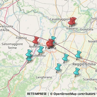 Mappa Via Pietro Pecchioni, 43125 Parma PR, Italia (14.27231)